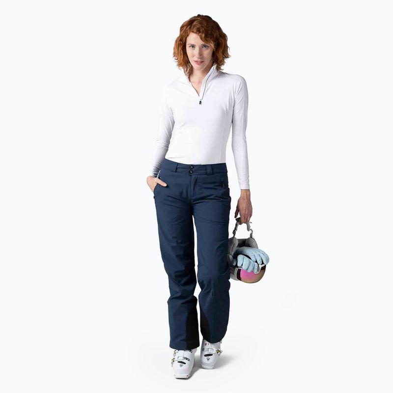 Moteriški termoaktyvūs marškinėliai Rossignol Classique 1/2 Zip white 5