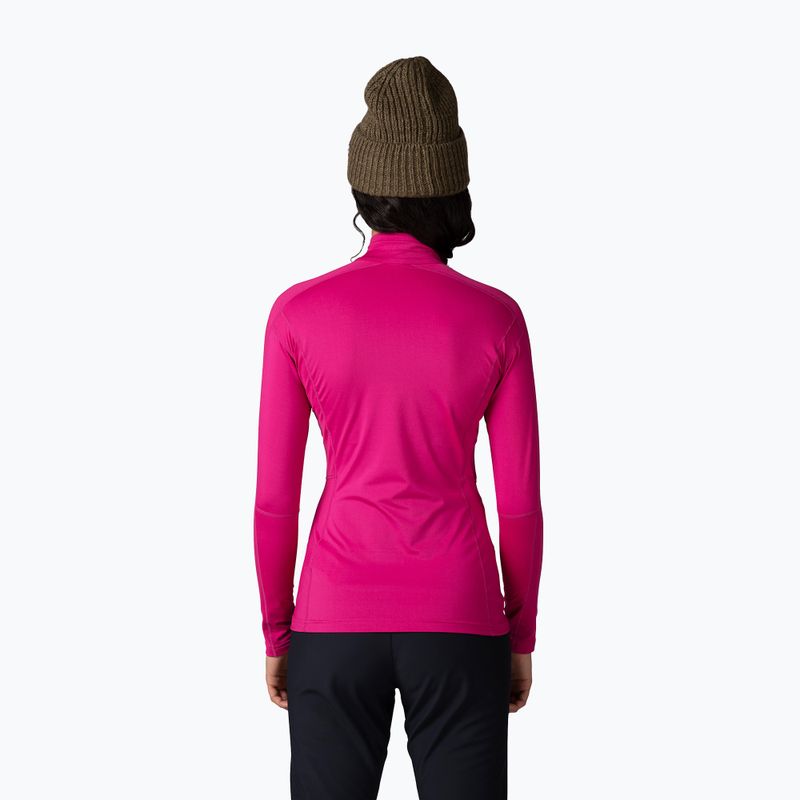 Moteriški termoaktyvūs marškinėliai Rossignol Classique 1/2 Zip orchid pink 2