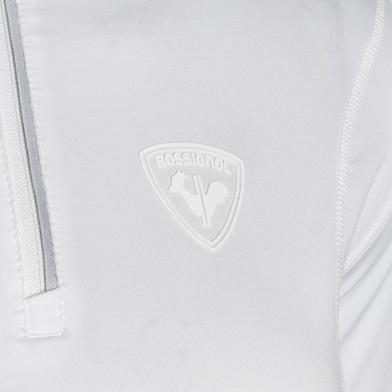 Moteriški termoaktyvūs marškinėliai Rossignol Classique 1/2 Zip white 9