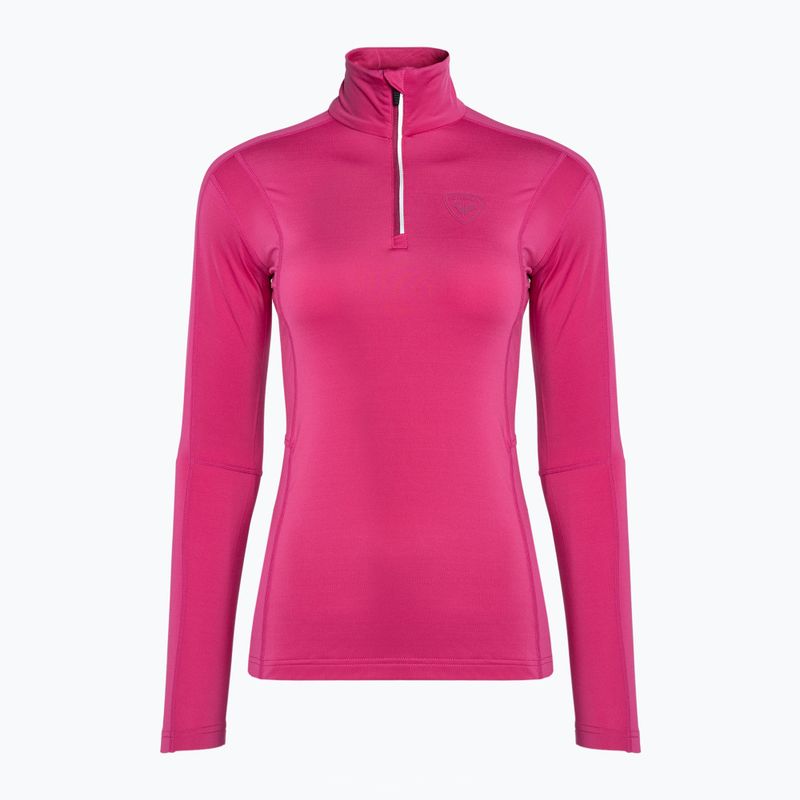 Moteriški termo marškinėliai Rossignol Classique 1/2 Zip orchid pink 6