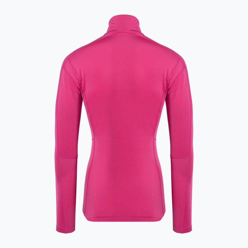 Moteriški termoaktyvūs marškinėliai Rossignol Classique 1/2 Zip orchid pink 7