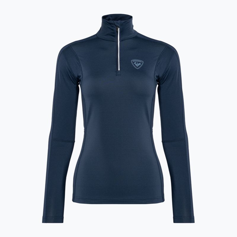 Moteriški Rossignol Classique 1/2 Zip terminiai džemperiai dark navy 7