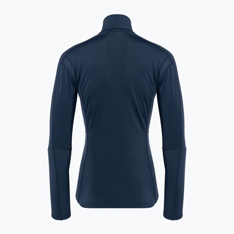 Moteriški termoaktyvūs marškinėliai Rossignol Classique 1/2 Zip dark navy 8