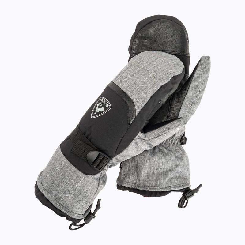 Vyriškos slidinėjimo pirštinės Rossignol Type Impr M heather grey