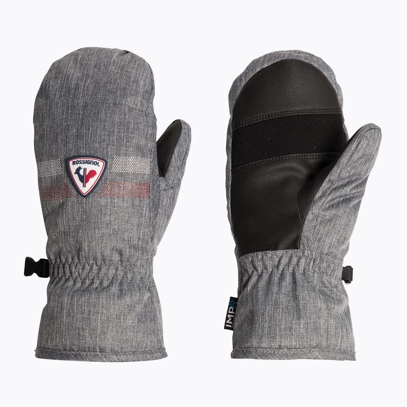 Vaikiškos slidinėjimo pirštinės Rossignol Jr Roc Impr M heather grey