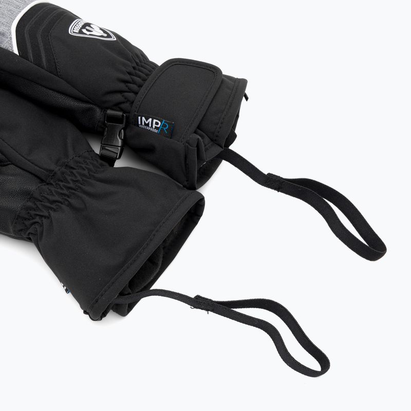 Vaikiškos slidinėjimo pirštinės Rossignol Jr Tech Impr M heather grey 6