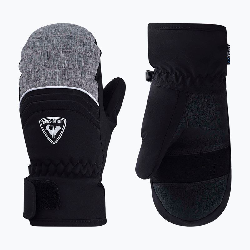 "Rossignol Jr Tech Impr M heather grey" vaikiškos slidinėjimo pirštinės
