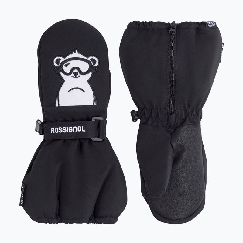 Vaikiškos žieminės pirštinės Rossignol Baby Impr M black