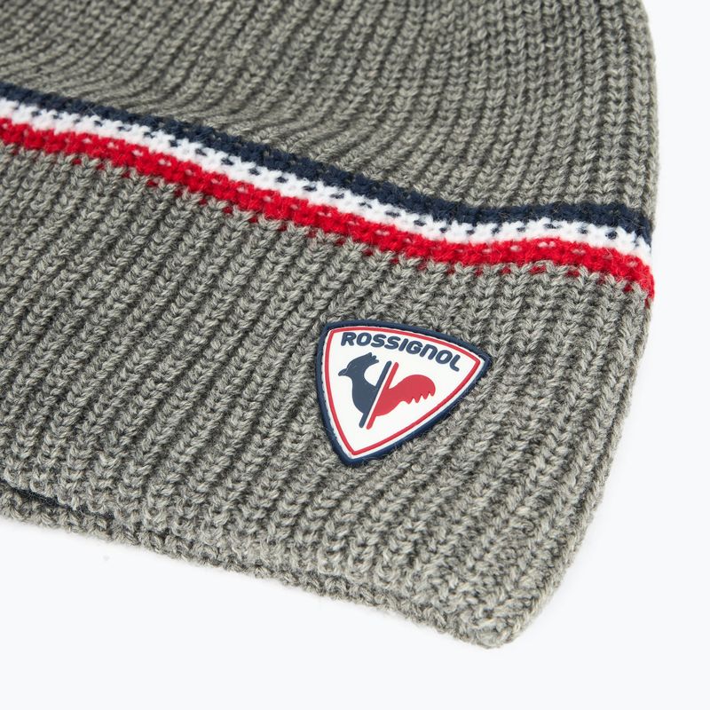 Vyriška žieminė kepurė Rossignol Ewan heather grey 3