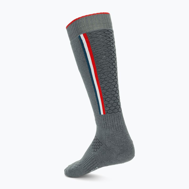 Vyriškos slidinėjimo kojinės Rossignol Strato heather grey 2
