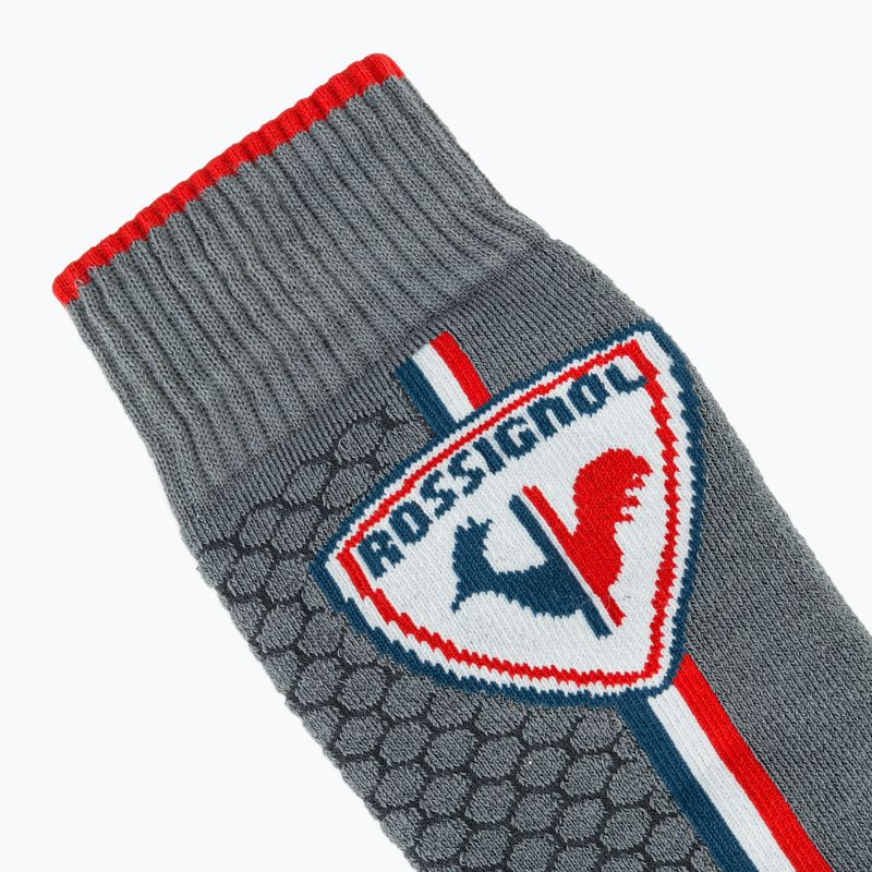Vyriškos slidinėjimo kojinės Rossignol Strato heather grey 4