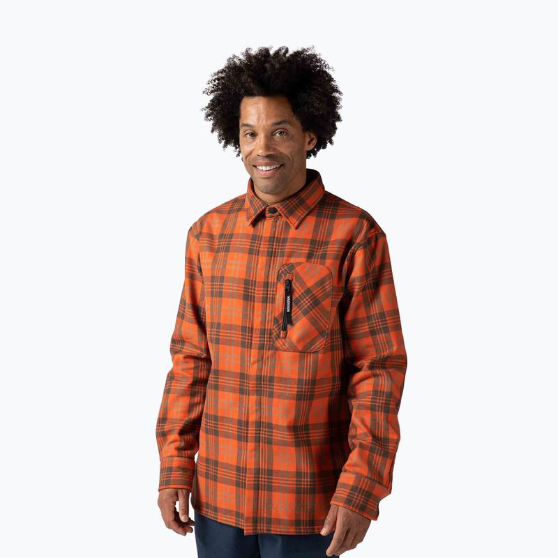 Vyriški marškiniai Rossignol Flannel Shirt tan