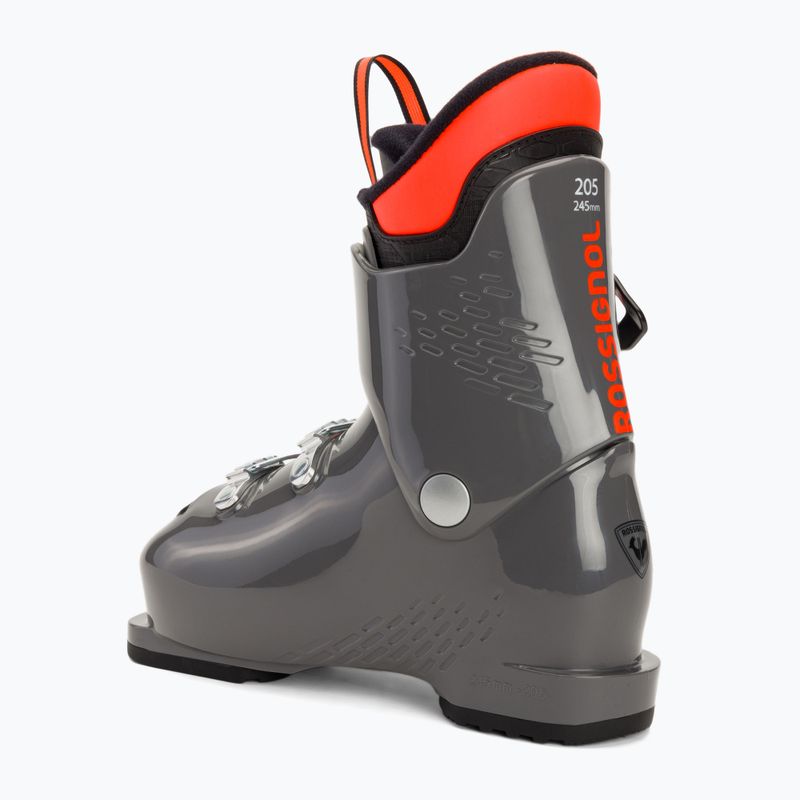 Rossignol Hero J3 vaikiški slidinėjimo batai meteorine pilka spalva 2