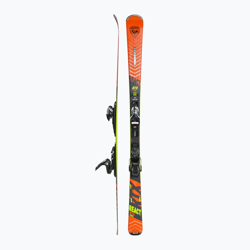 Rossignol React RTX + Xpress 10 GW kalnų slidės 2