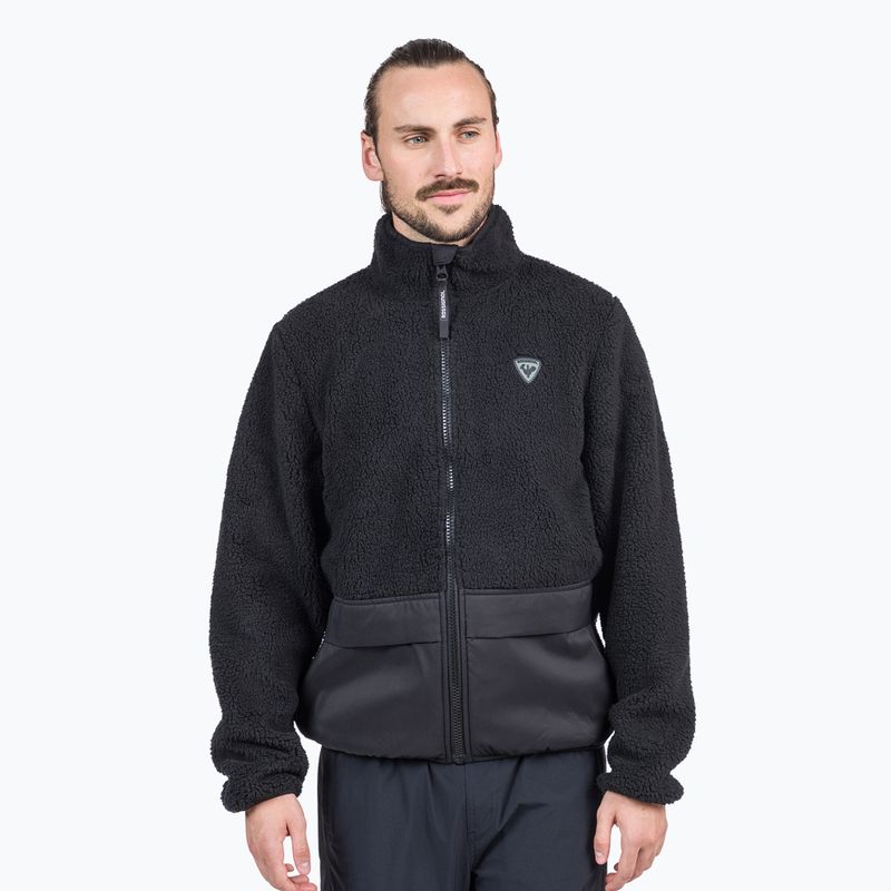 Vaikiškas džemperis Rossignol Fleece Sweat black