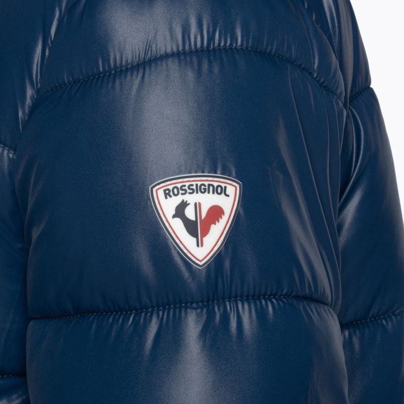 Moteriška pūkinė striukė Rossignol Shiny Parka dark navy 5