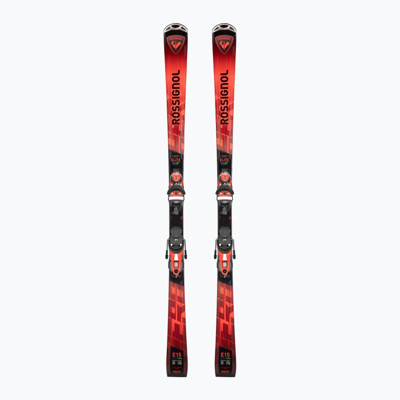 Kalnų slidės Rossignol Hero Elite MT TI CAM K + apkaustai NX 12 Konect GW