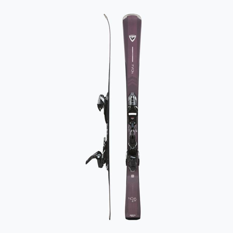 Moteriškos kalnų slidės Rossignol Nova 4 + apkaustai Xpress W 10 GW 2