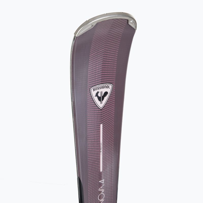 Moteriškos kalnų slidės Rossignol Nova 4 + apkaustai Xpress W 10 GW 6