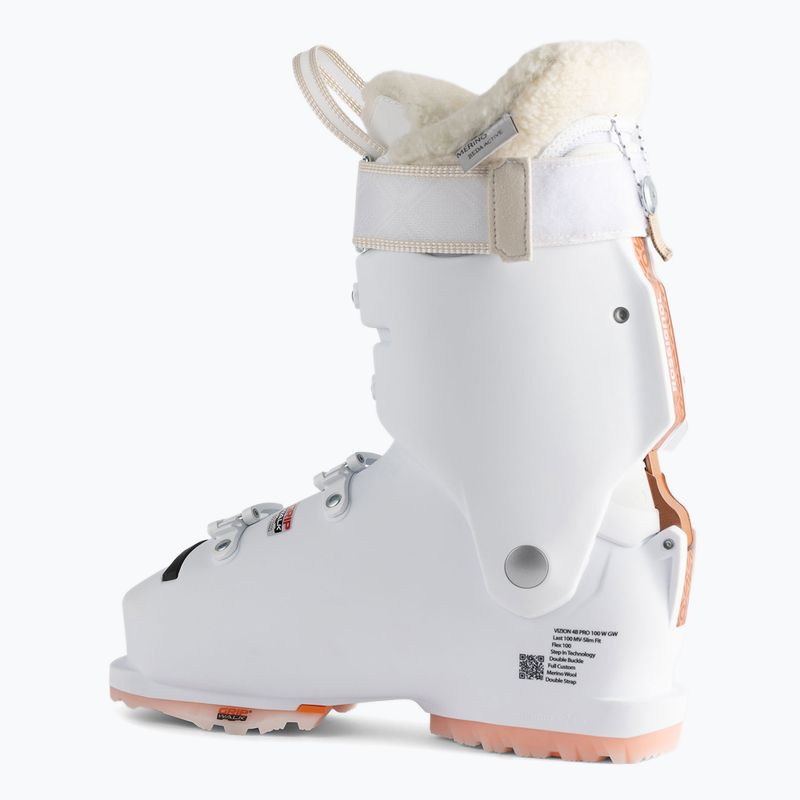Moteriški slidinėjimo batai Rossignol Vizion 4B Pro 100 GW W white 8