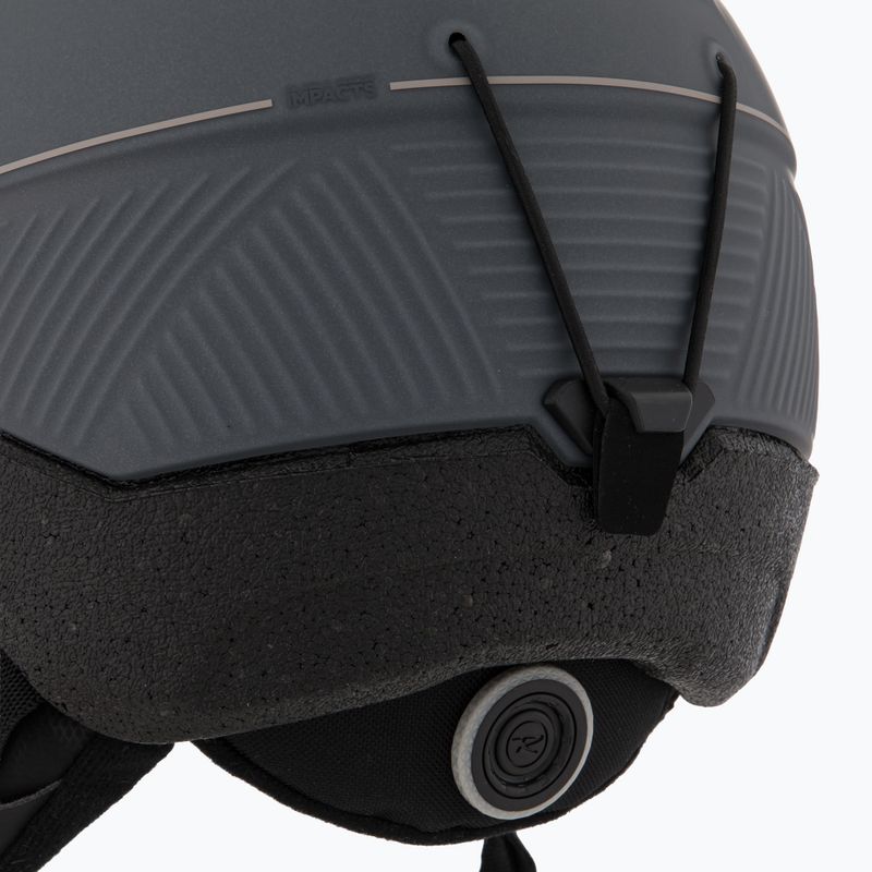 Slidinėjimo šalmas Rossignol Fit Visor Impacts Photo grey 7