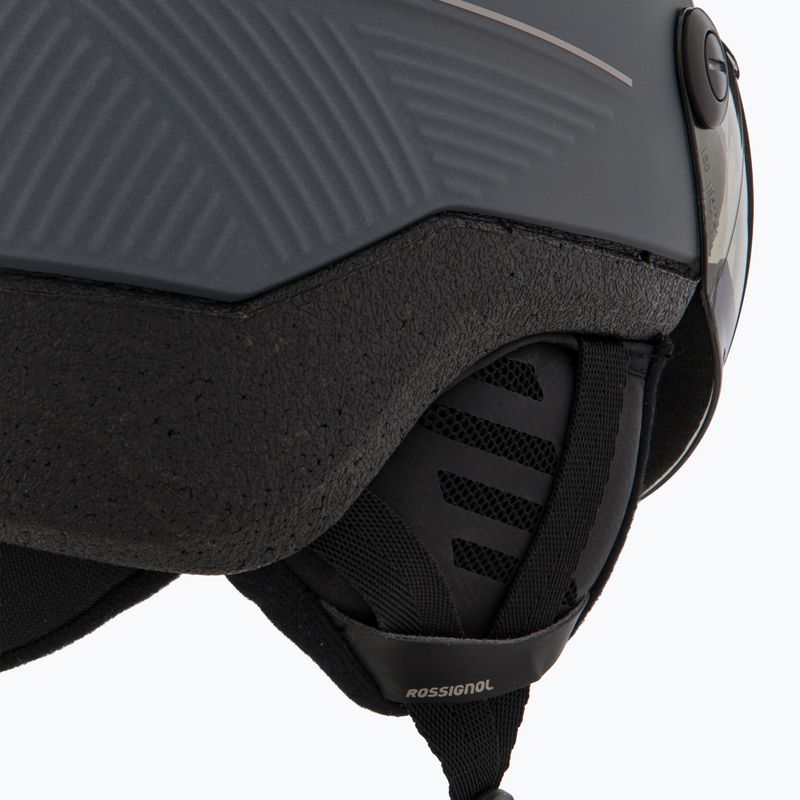 Slidinėjimo šalmas Rossignol Fit Visor Impacts Photo grey 8