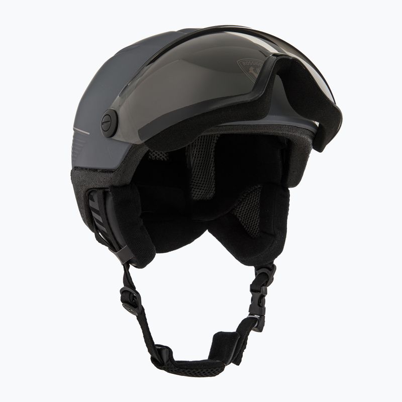 Slidinėjimo šalmas Rossignol Fit Visor Impacts Photo grey 9