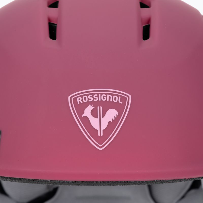 Moteriškas slidinėjimo šalmas Rossignol Fit Impacts plum 7