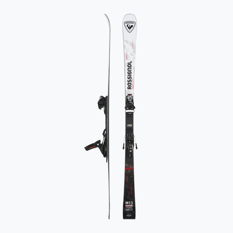 Kalnų slidės Rossignol Hero Master ST R22 + apkaustai SPX 14 Rockerace GW 2