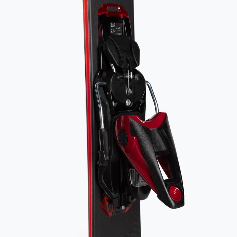 Moteriškos kalnų slidės Rossignol Nova 14 K + apkaustai NX12 matte black/metallic black 4