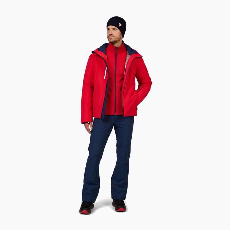 Vyriškas slidinėjimo džemperis Rossignol Cieloalto Fleece Fz sports red 2