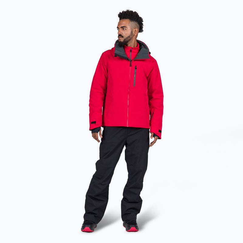 Vyriška slidinėjimo striukė Rossignol Blackside sports red 2