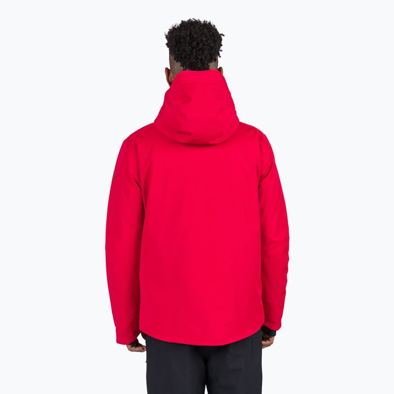 Vyriška slidinėjimo striukė Rossignol Blackside sports red 3