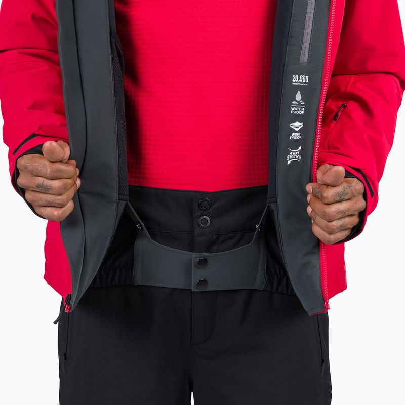 Vyriška slidinėjimo striukė Rossignol Blackside sports red 11