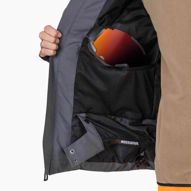 Vyriška slidinėjimo striukė Rossignol Siz onyx grey 14