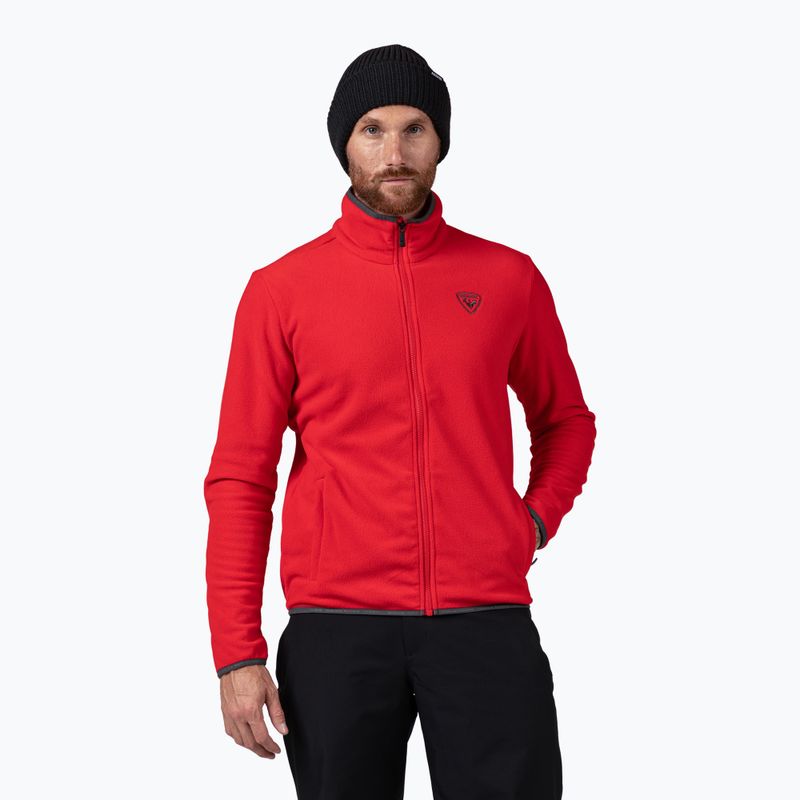 Vyriškas džemperis Rossignol Strawpile Fleece Fz sports red
