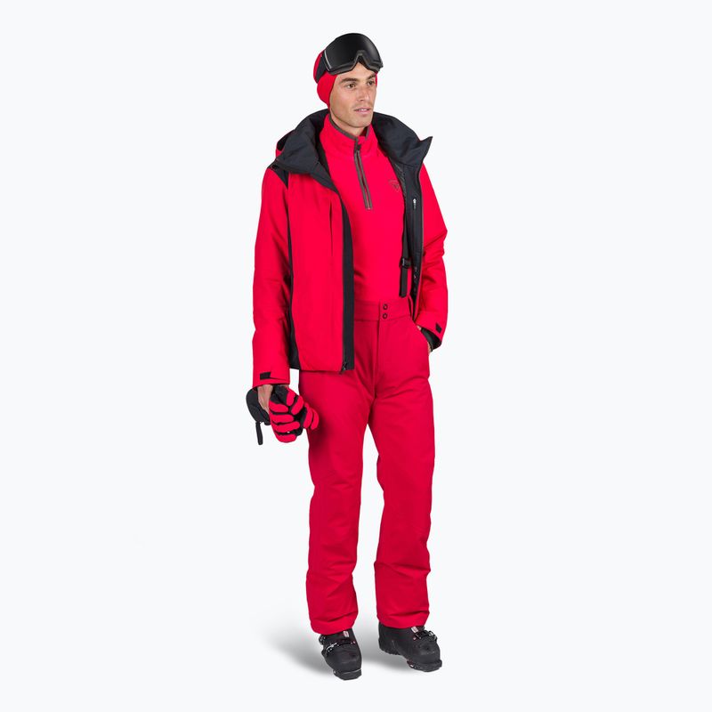 Vyriškas džemperis Rossignol Strawpile Fleece Hz sports red 2