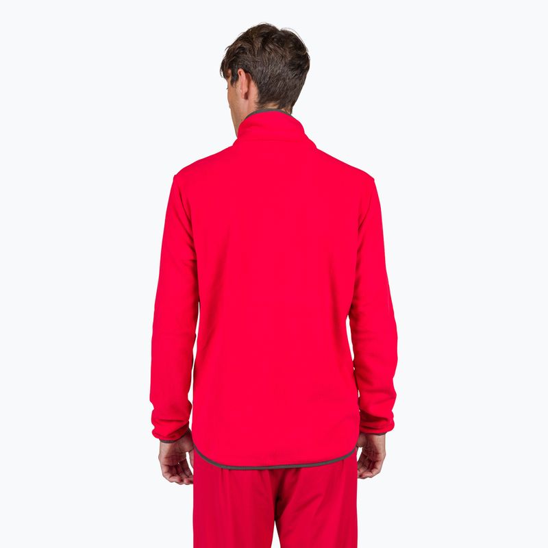 Vyriškas džemperis Rossignol Strawpile Fleece Hz sports red 3