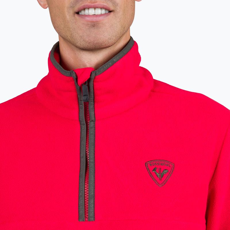 Vyriškas džemperis Rossignol Strawpile Fleece Hz sports red 4