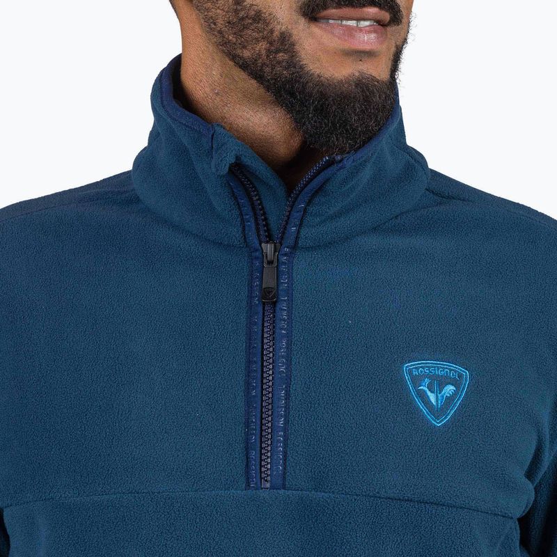 Vyriškas džemperis Rossignol Strawpile Fleece Hz dark navy 4