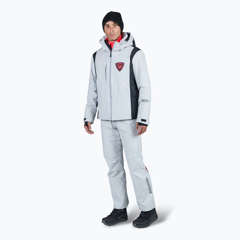 Vyriška slidinėjimo striukė Rossignol Hero Velika soft grey 2