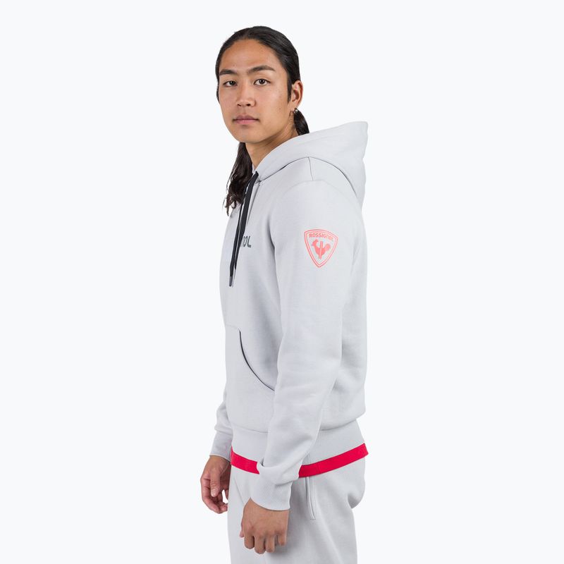 Vyriškas džemperis Rossignol New Hero Hoodie soft grey 4