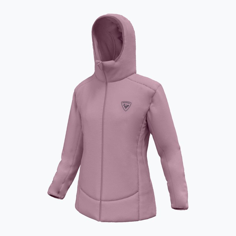 Moteriška pašiltinta striukė Rossignol Opside Hoodie moonlight mauve 9