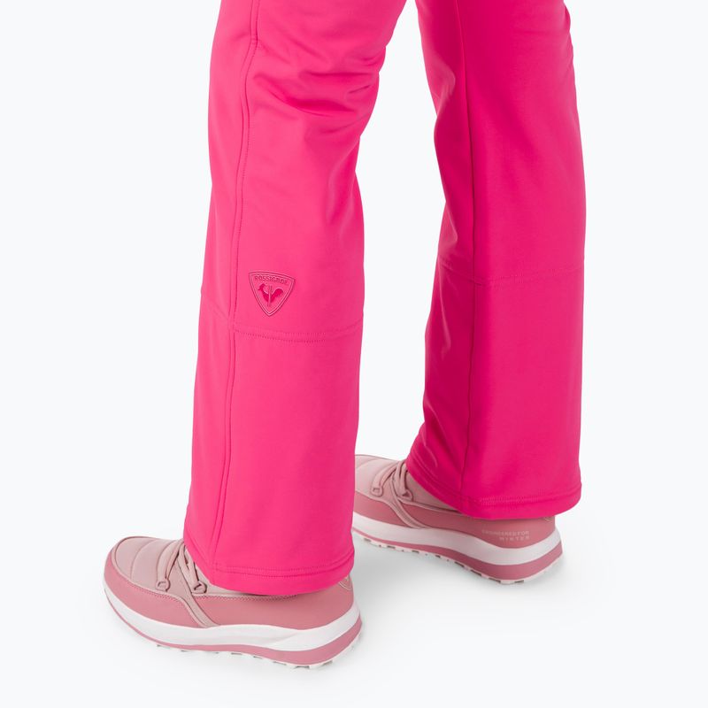 Moteriškos slidinėjimo kelnės Rossignol Ski Softshell tea rose 4