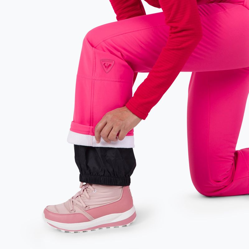 Moteriškos slidinėjimo kelnės Rossignol Ski Softshell tea rose 5