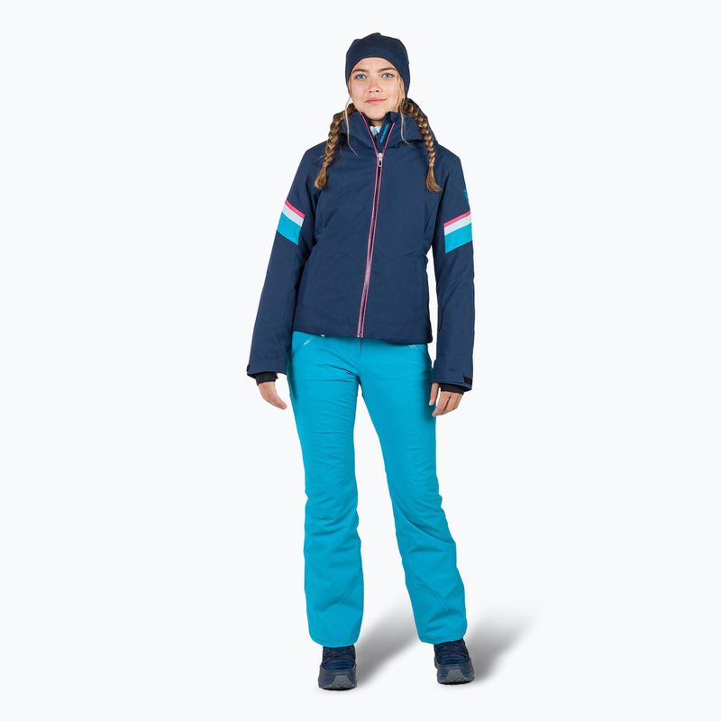 Moteriška slidinėjimo striukė Rossignol Strawpile Jkt dark navy 2