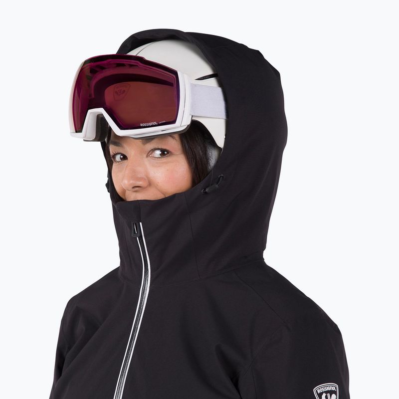 Moteriška slidinėjimo striukė Rossignol Strawpile Jkt black 5