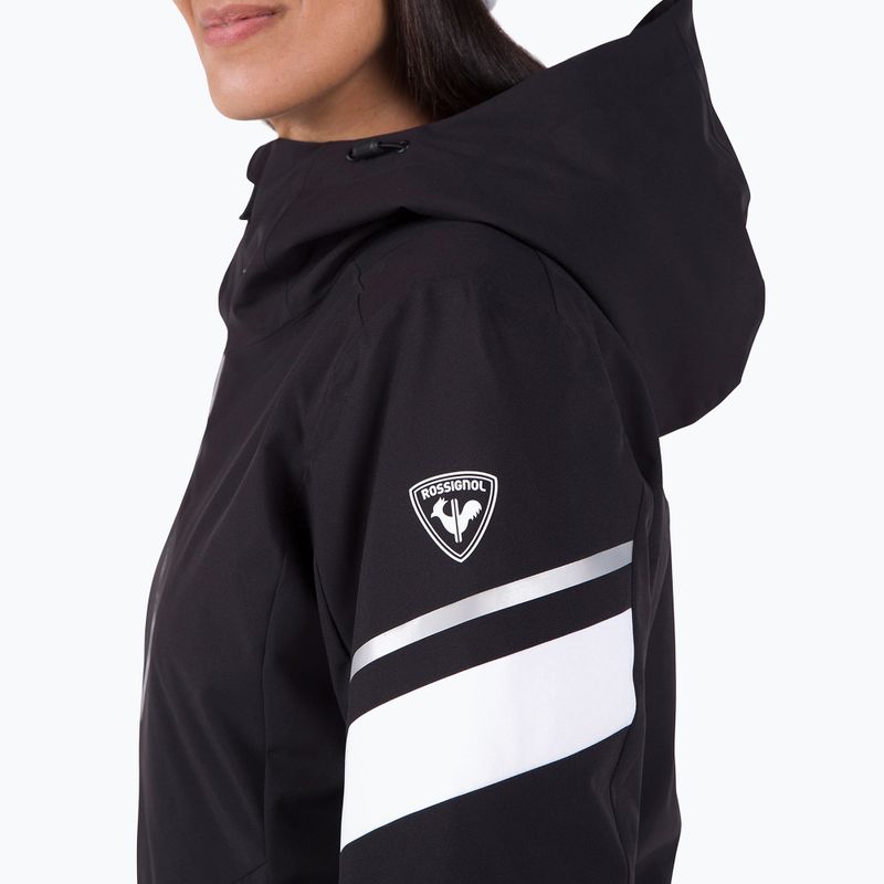 Moteriška slidinėjimo striukė Rossignol Strawpile Jkt black 6