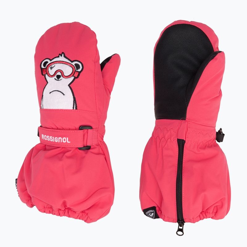 Vaikiškos žieminės pirštinės Rossignol Baby Impr M tea rose
