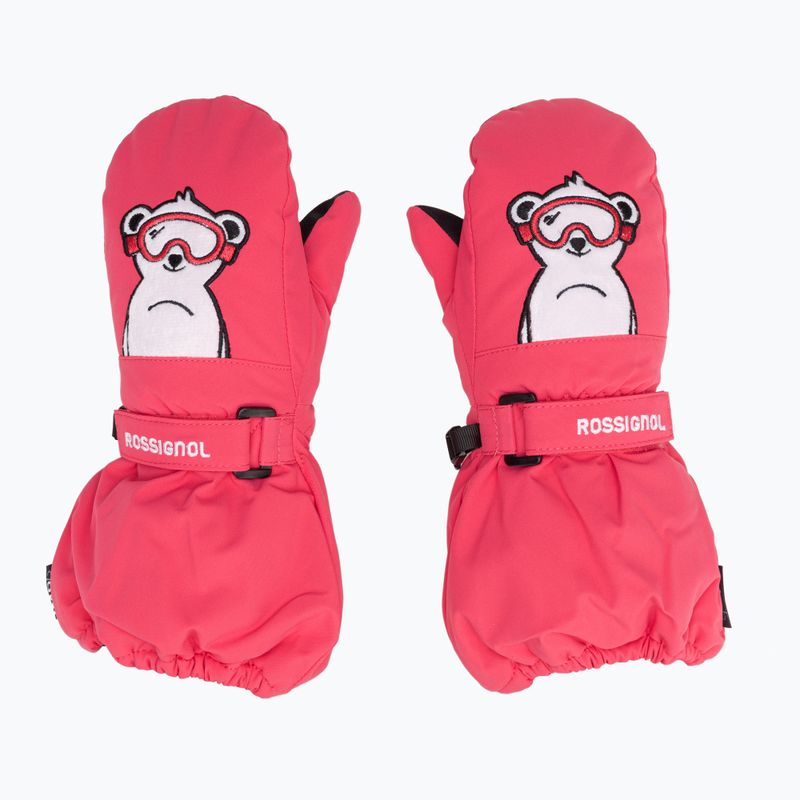 Vaikiškos žieminės pirštinės Rossignol Baby Impr M tea rose 2